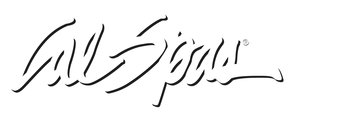 Calspas White logo hot tubs spas for sale Lynnwood
